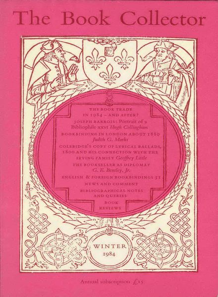 The Book Collector – Winter 1984