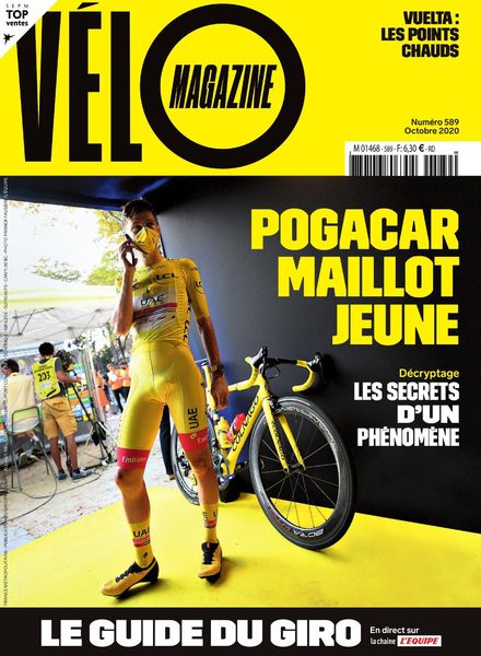 Velo Magazine – Octobre 2020