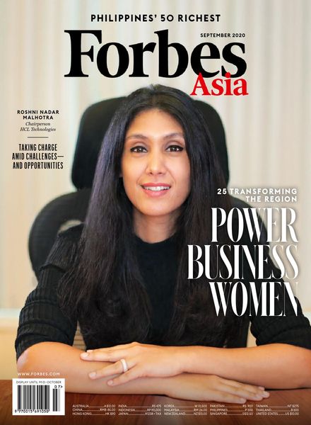 Forbes Asia – September 2020