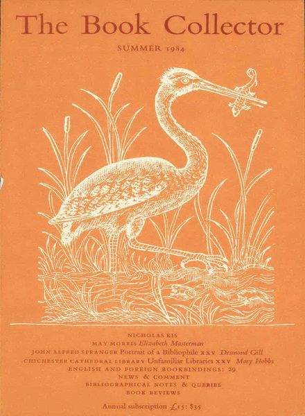 The Book Collector – Summer 1984
