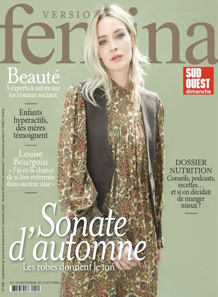 Version Femina – 28 Septembre 2020