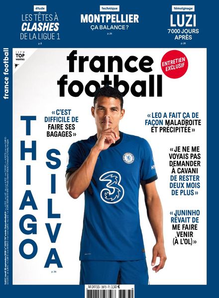 France Football – 29 Septembre 2020
