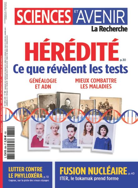 Sciences et Avenir – Octobre 2020