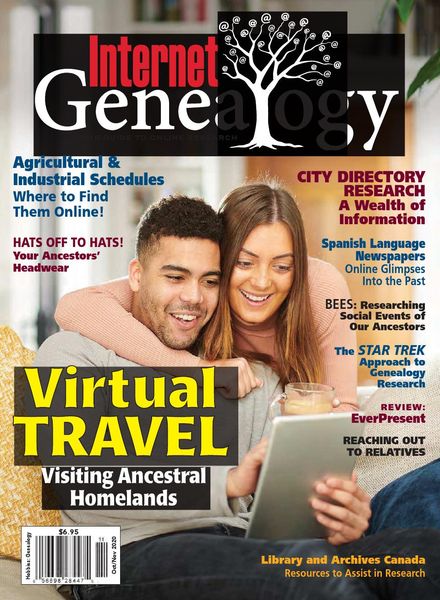 Internet Genealogy – October-November 2020