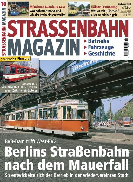 Strassenbahn Magazin – Oktober 2020