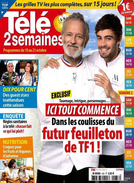 Tele 2 Semaines – 10 Octobre 2020