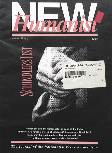 New Humanist – May 1994