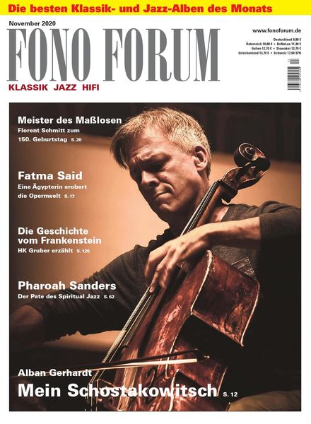 Fono Forum – November 2020