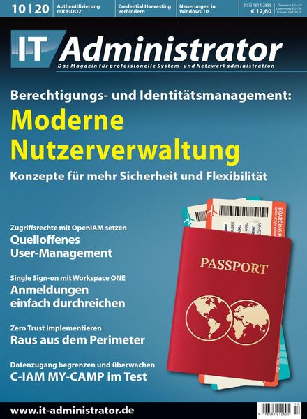 IT-Administrator – Oktober 2020