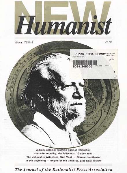 New Humanist – February 1994