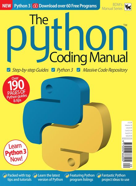 BDM’s Manual Series – The Python Coding Manual – October 2020