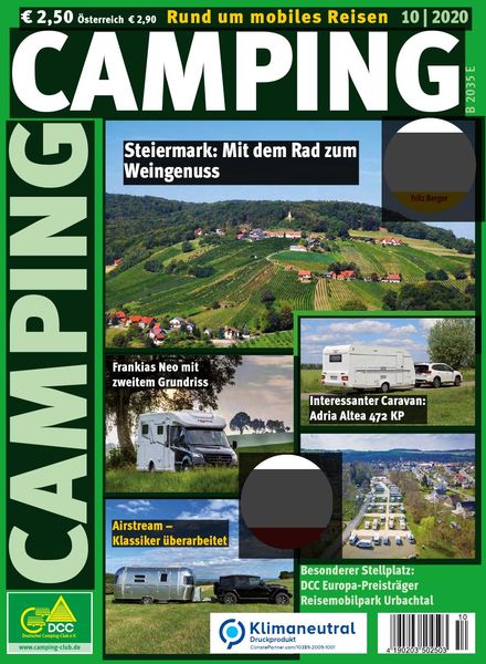 Camping Germany – Oktober 2020