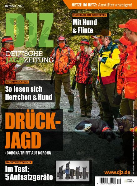 Deutsche Jagdzeitung – Oktober 2020
