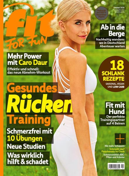Fit for Fun – Oktober 2020