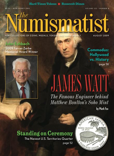 The Numismatist – August 2009