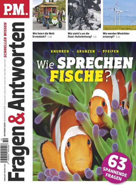 P.M Fragen & Antworten – Oktober 2020