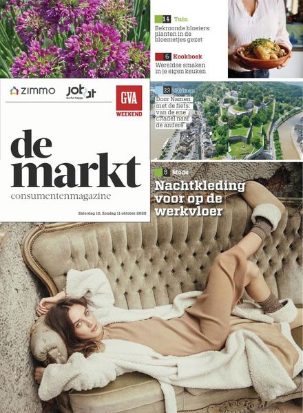Gazet van Antwerpen De Markt – 10 oktober 2020