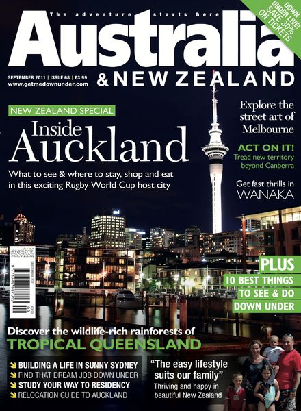 Australia & New Zealand – September 2011