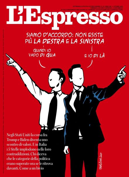 L’Espresso – 11 Ottobre 2020