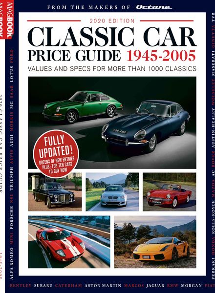 Classic Car Price Guide – October 2020