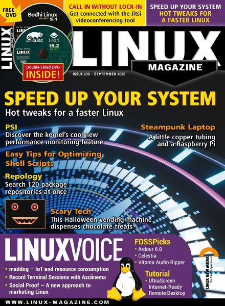 Linux Magazine USA – Issue 238 – September 2020