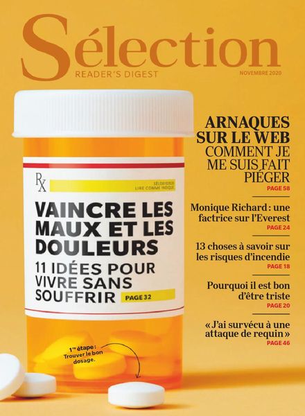 Selection du Reader’s Digest Canada – novembre 2020