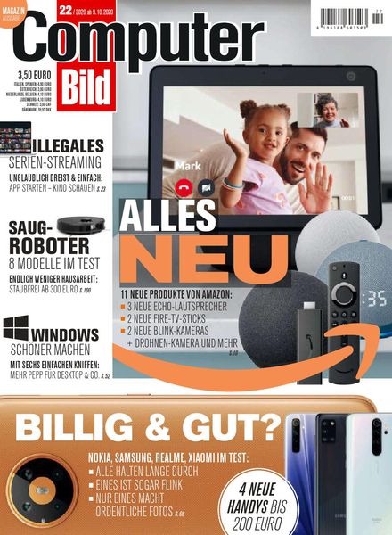 Computer Bild Germany – 9 Oktober 2020