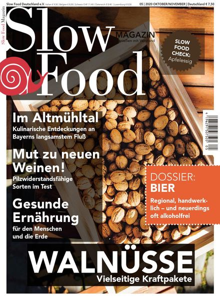 Slow Food Magazin – Oktober-November 2020