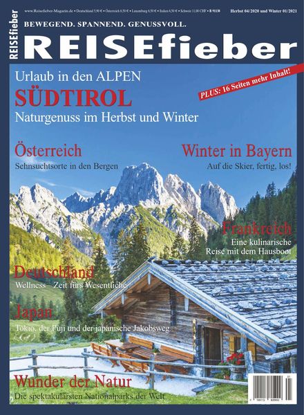 Reisefieber – Herbst 2020 – Winter 2021
