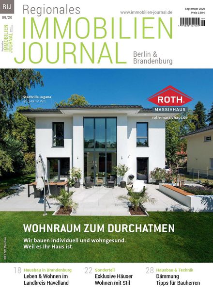 Regionales Immobilien Journal Berlin & Brandenburg – September 2020