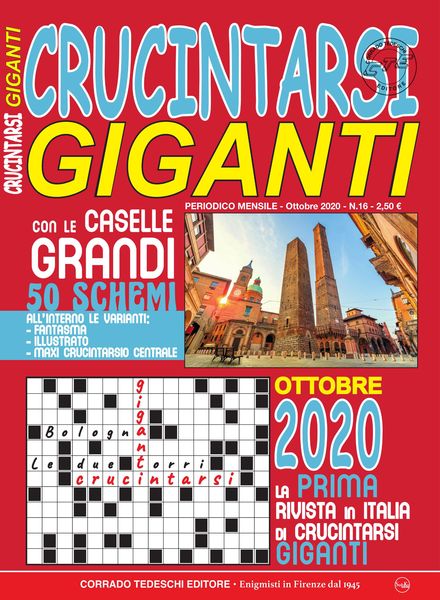 Crucintarsi Giganti – Ottobre 2020