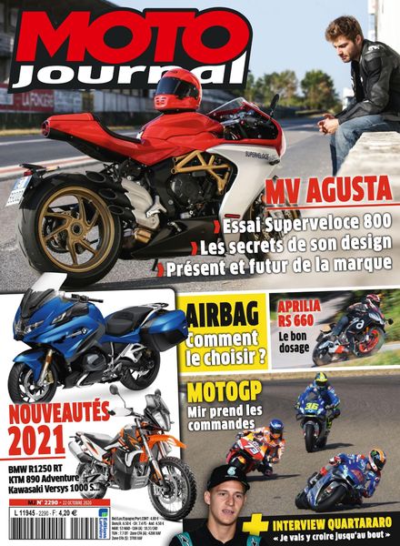 Moto Journal France – 22 Octobre 2020