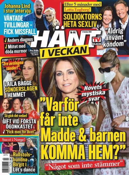 Hant i Veckan – 21 oktober 2020