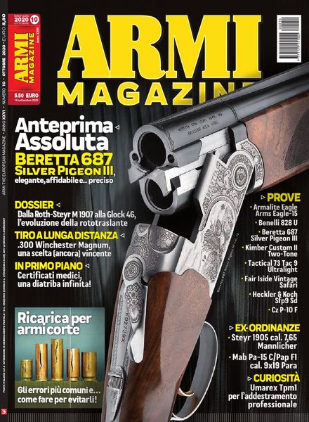 Armi Magazine – Ottobre 2020