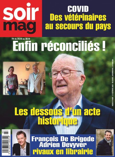 Le Soir Magazine – 23 octobre 2020