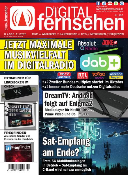 Digital Fernsehen – November 2020
