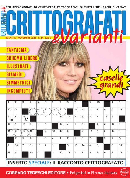 Crittografati & Varianti – Novembre 2020