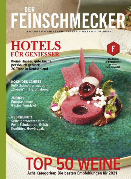 Der Feinschmecker – Dezember 2020