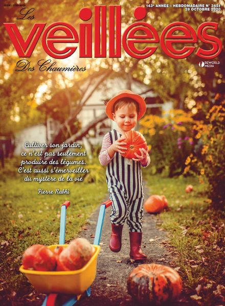 Les Veillees des chaumieres – 28 octobre 2020