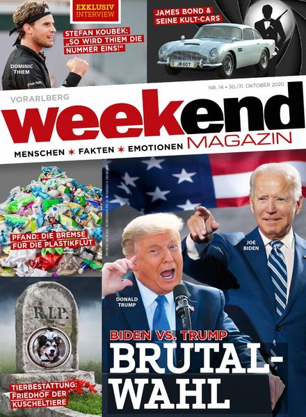 Weekend Magazin Vorarlberg – Nr 14 Oktober 2020