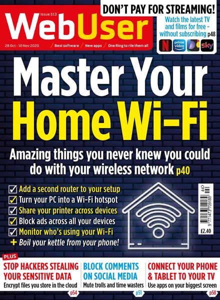 WebUser – 28 October 2020