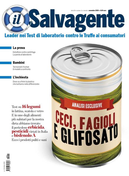 il Salvagente – Novembre 2020
