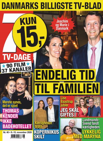 7 TV-Dage – 09 november 2020