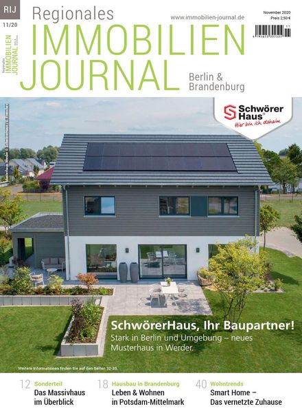 Regionales Immobilien Journal Berlin & Brandenburg – November 2020