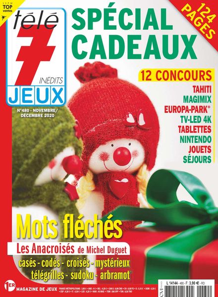 Tele 7 Jours Jeux – Novembre-Decembre 2020