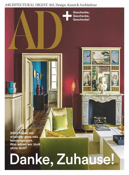 AD Architectural Digest Germany – Dezember 2020
