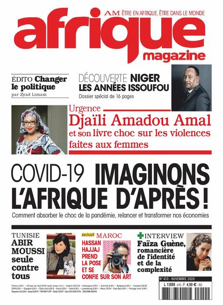 Afrique Magazine – novembre 2020