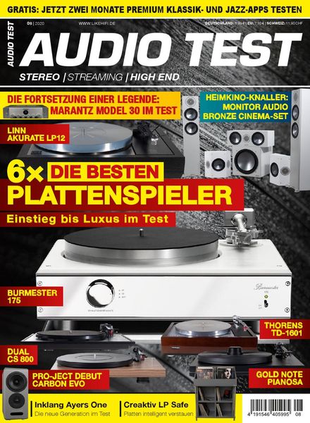 Audio Test – Nr.8 2020