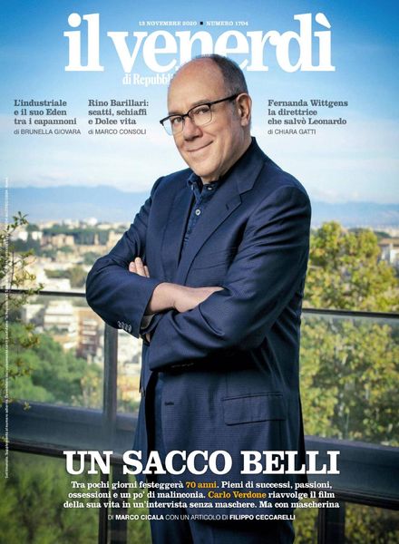 Il Venerdi di Repubblica – 13 Novembre 2020
