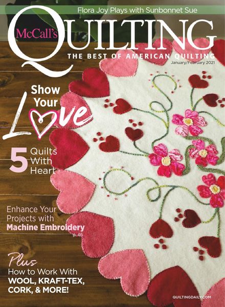 McCall’s Quilting – January-February 2021